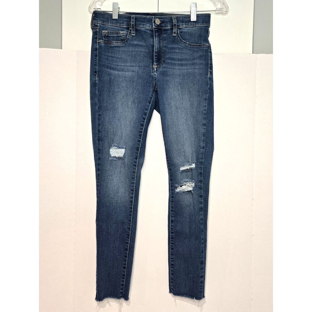 Gap Favorite Jegging Distressed Ankle Jeans | Women's Size 27 | Blue